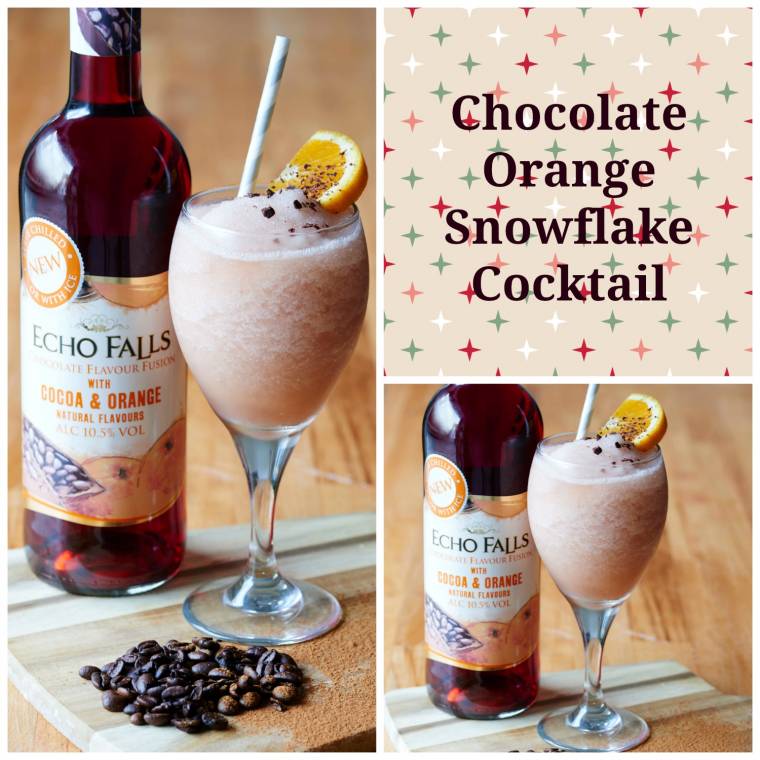 Chocolate Orange Snowflake Cocktail Chocolate Orange Snowflake Cocktail