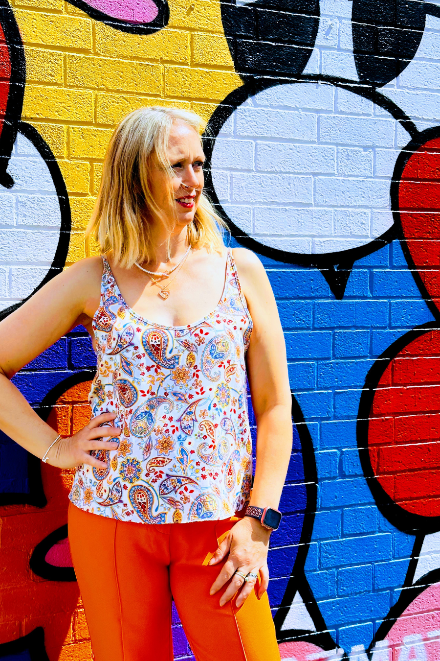 Bold and Trendy Fashion Choice