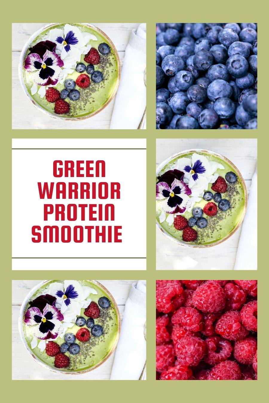 Green Warrior Protein Smoothie Green Warrior Protein Smoothie