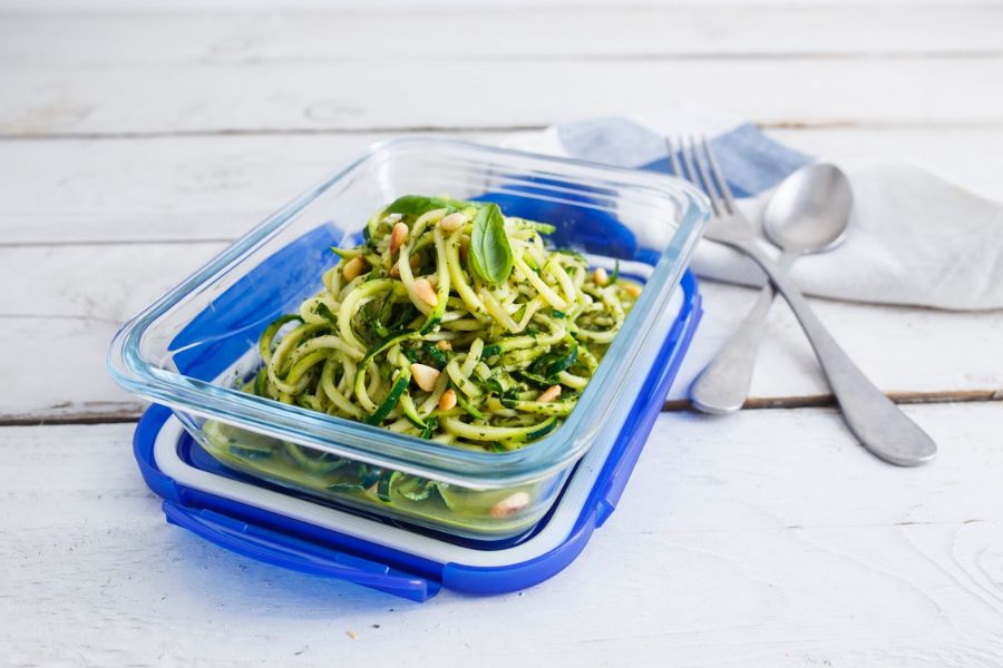 How To Make Courgetti With Basil Lime Pesto Courgetti With Basil Lime Pesto