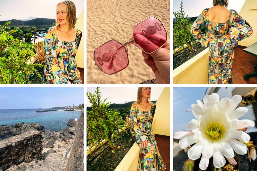 Styling A Cactus Print Dress