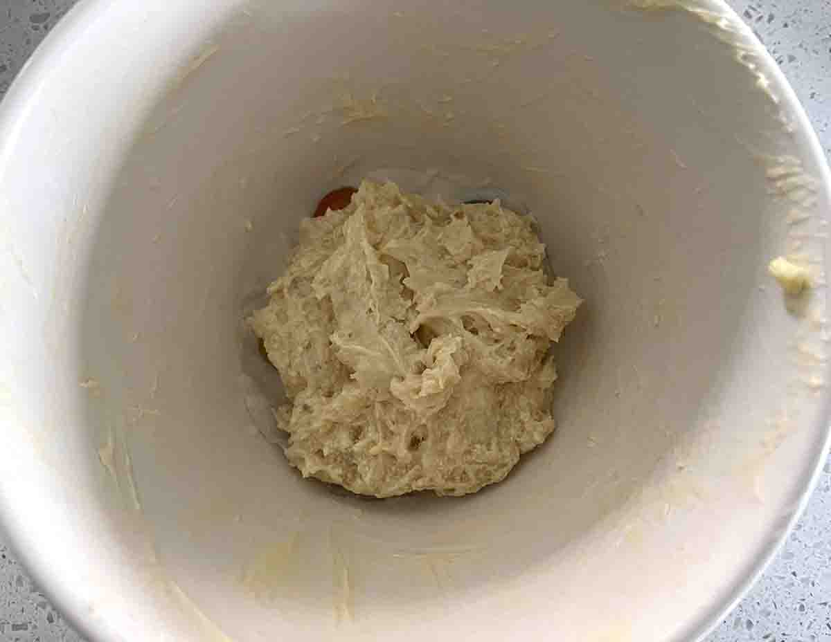 mixture added.