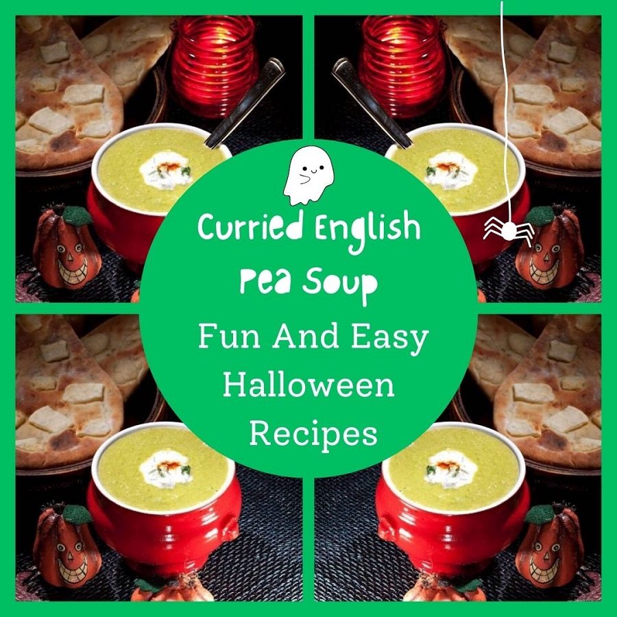 Halloween Recipes: Curried English Pea Soup