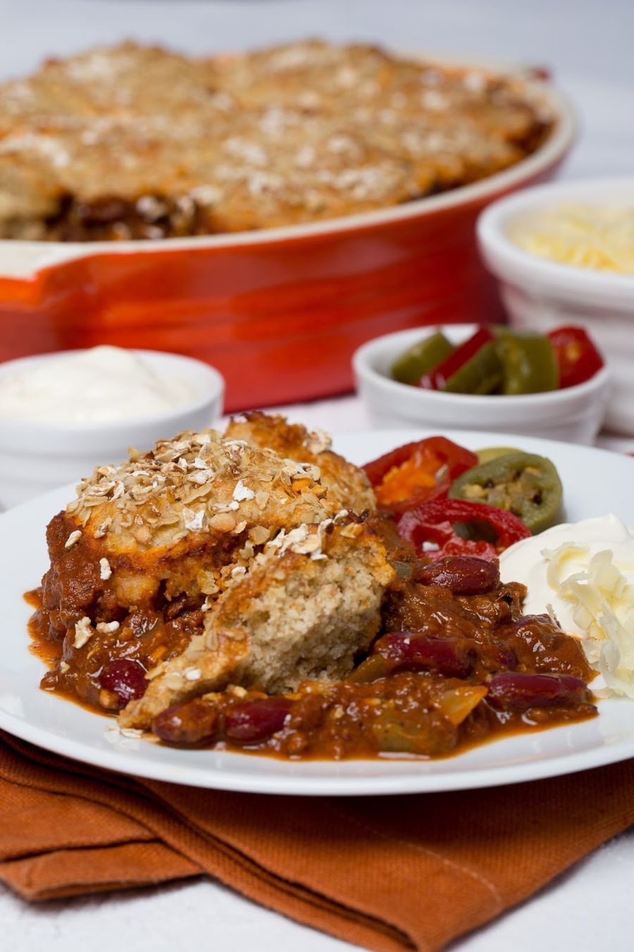 How To Make Chilli Beef Oat Cobbler How To Make Chilli Beef Oat Cobbler