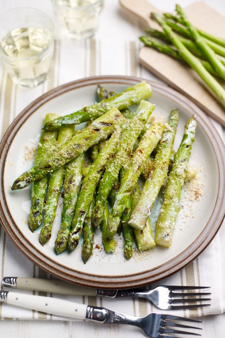 How To Make Mexican-style British Asparagus With Lime And Sour Cream Glaze
