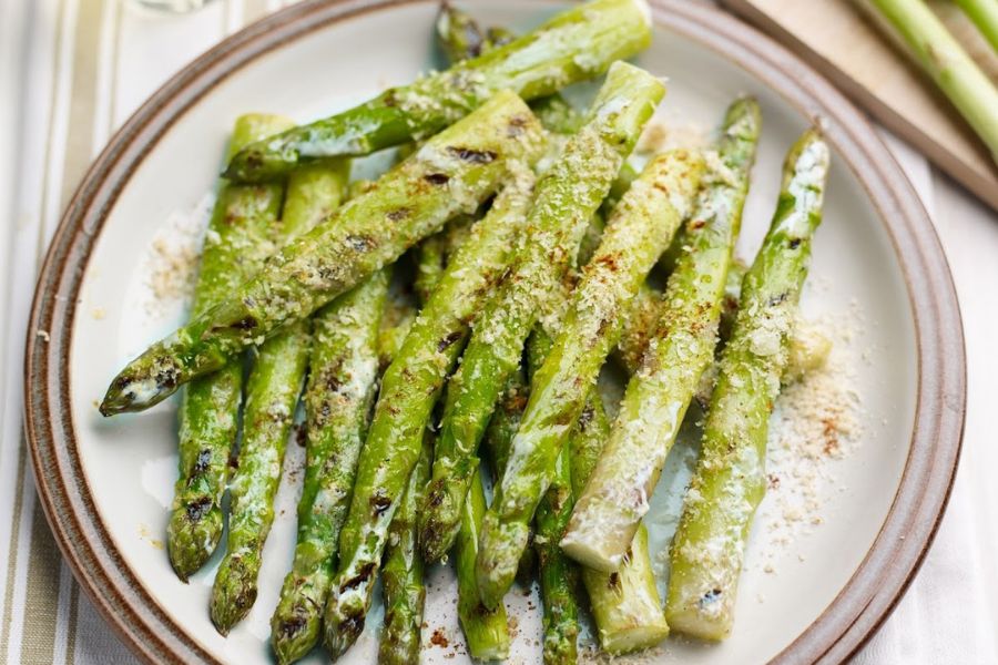 How To Make Mexican-style British Asparagus With Lime And Sour Cream Glaze