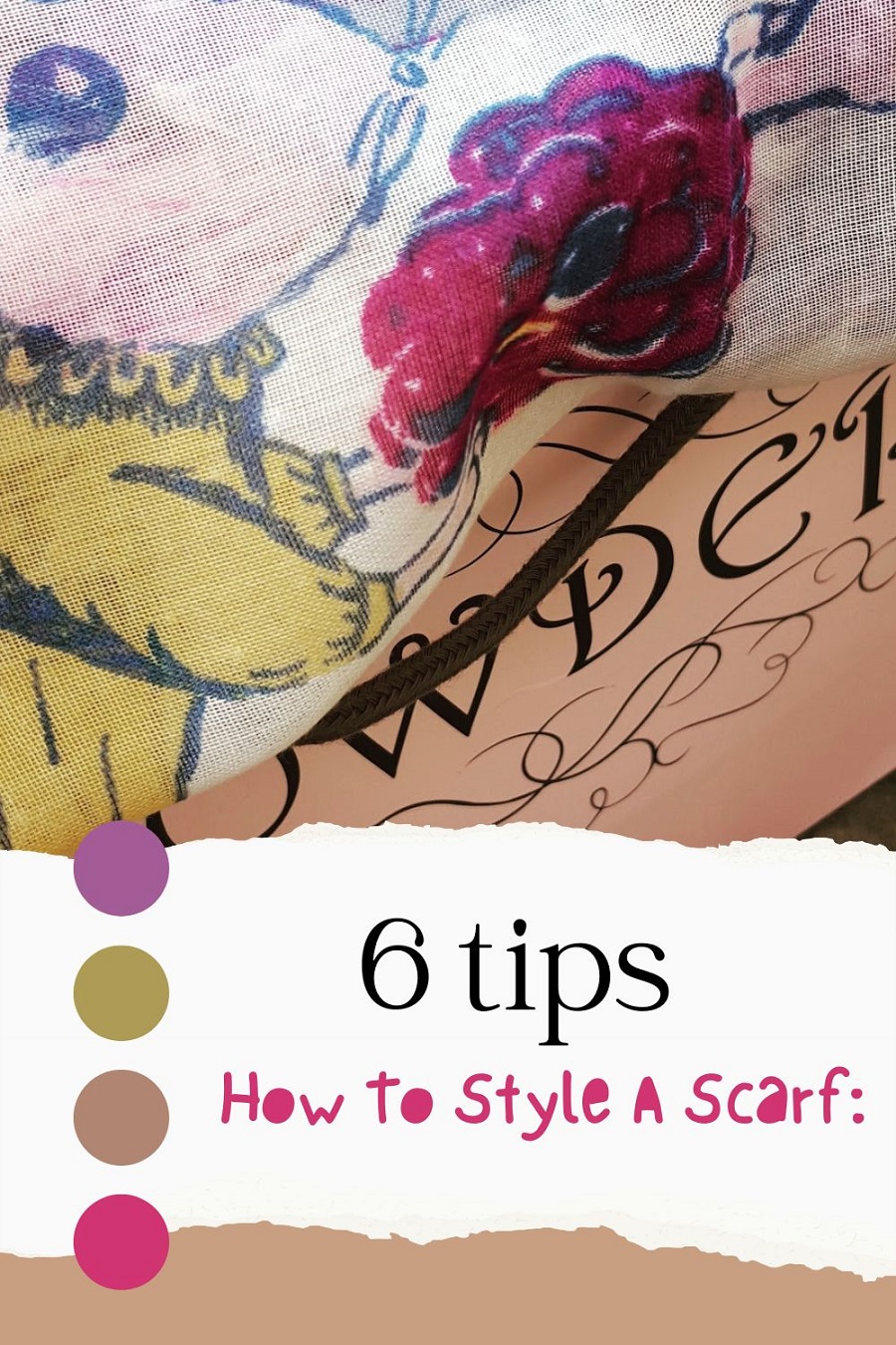 How To Style A Scarf How To Style A Scarf