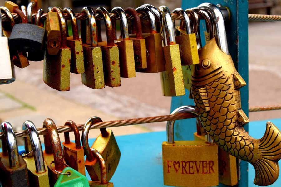 Love Locks In Bakewell