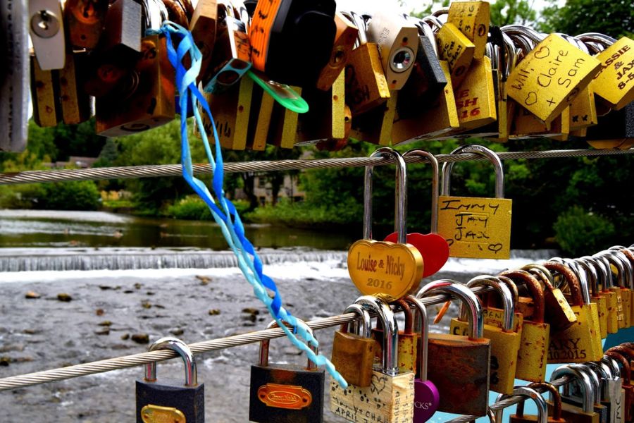 Love Locks In Bakewell