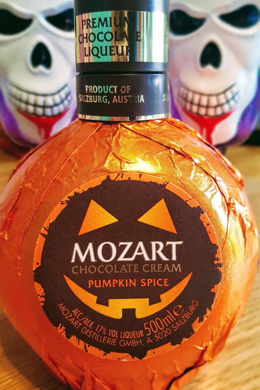 Mozart Pumpkin Spice Chocolate Liqueur