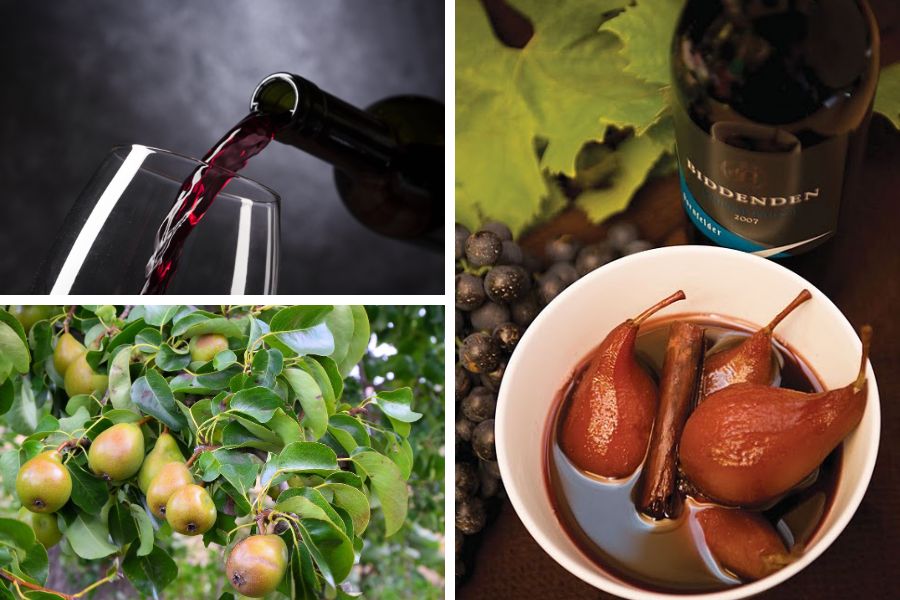 Poached Pears In Red Wine Poached Pears In Red Wine