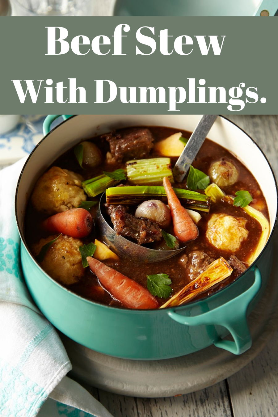 Beef Stew With Dumplings