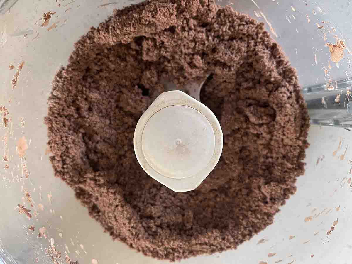 flour mix with orange juice added.