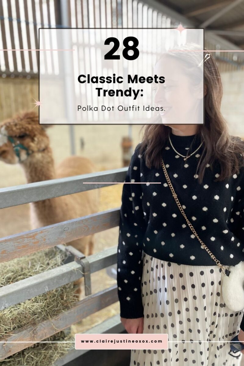 Classic Meets Trendy: 28 Polka Dot Outfit Ideas