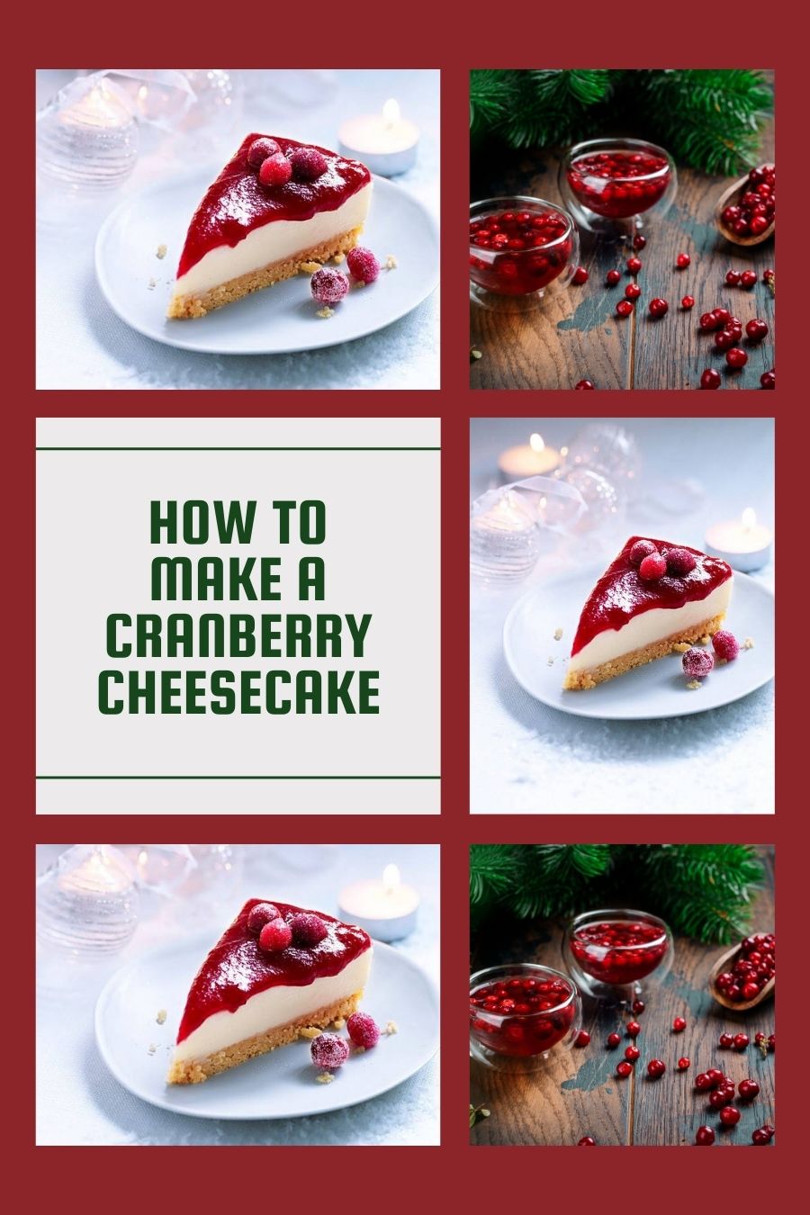 Cranberry Cheesecake