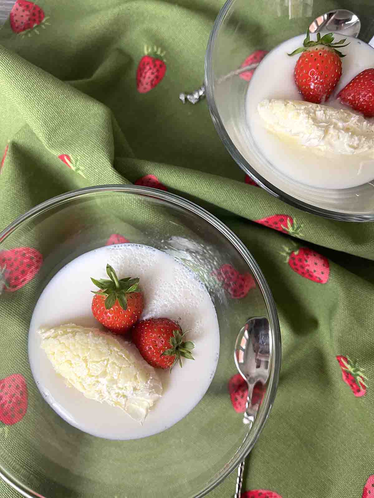 milk jelly.