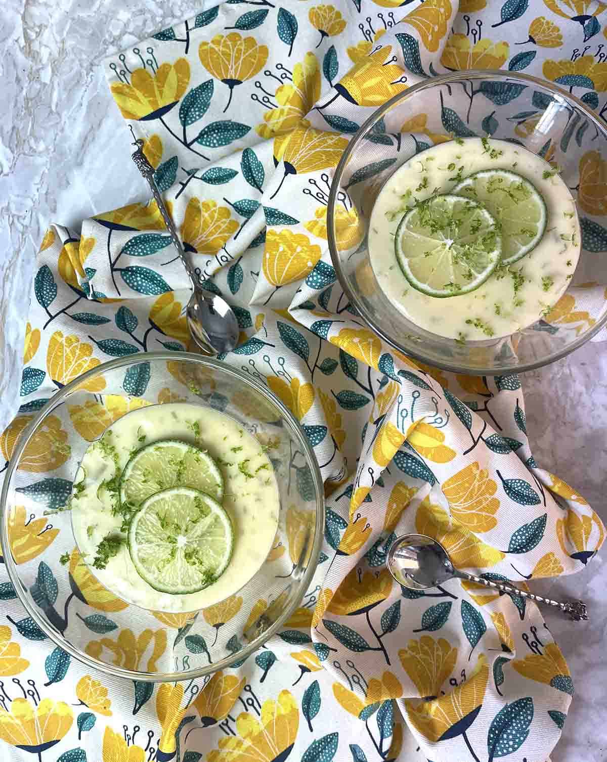 lime possets.