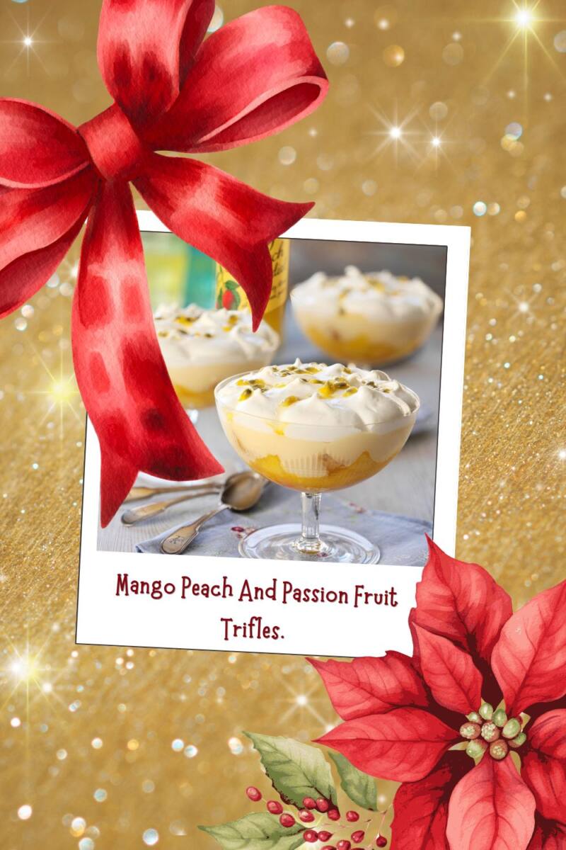 6 Trifle Recipes To Try: Modern Trifle Recipes To Try Out Mango Peach And Passion Fruit Trifles