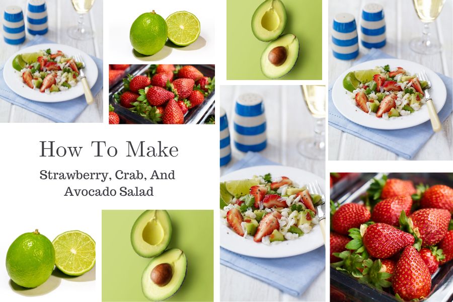 Strawberry, Crab and Avocado Salad