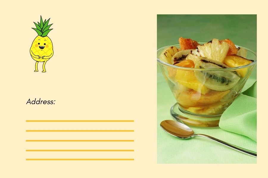 Warm Caribbean Fruit Salad 