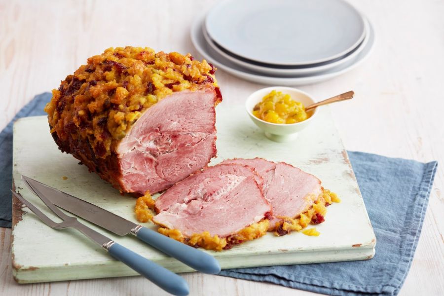 How To Make Piccalilli Glazed Ham Joint