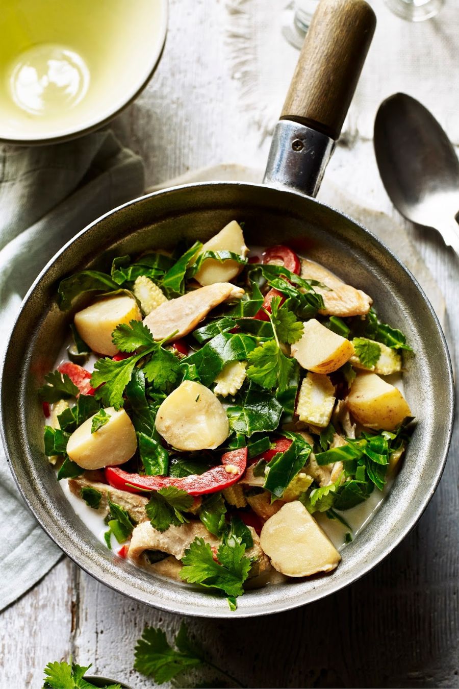 Thai Potato And Chicken Stir-fry