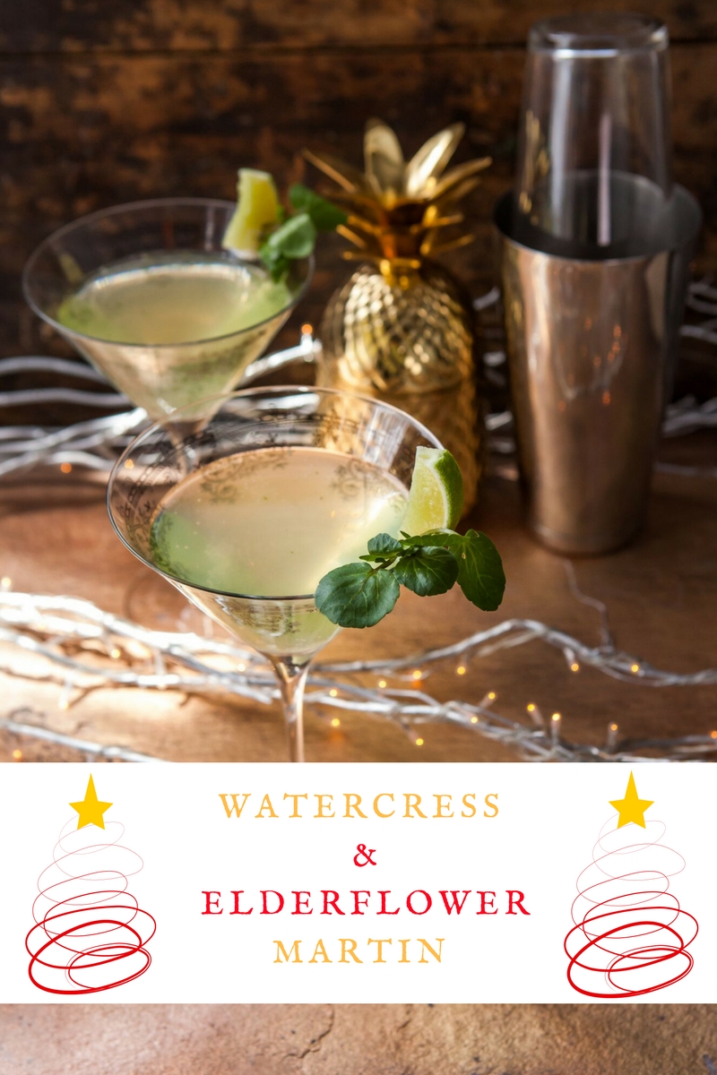 Watercress And Elderflower Martini Recipe Watercress And Elderflower Martini Recipe