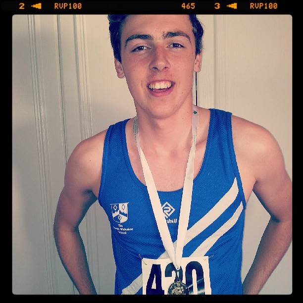 A County Champ 400M Gold Medal