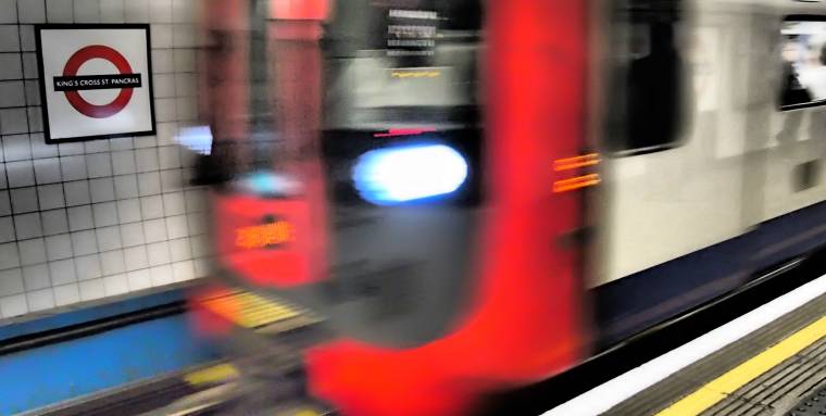 London's Tube In Motion