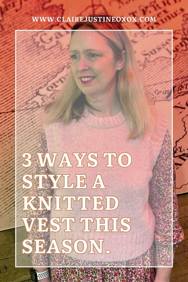 3 Ways To Style A Knitted Vest This Season 3 Ways To Style A Knitted Vest This Season
