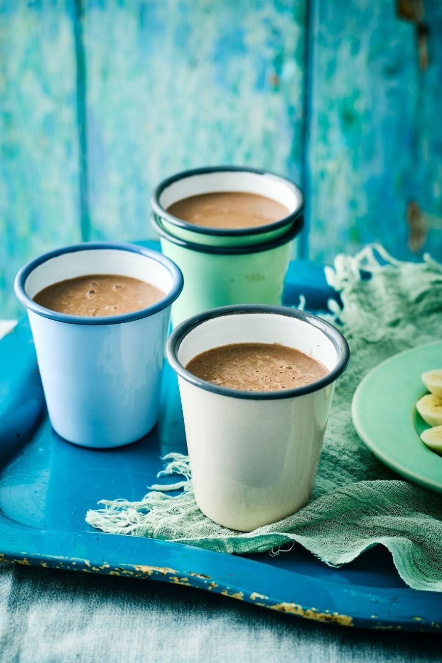 Banana And Chocolate Warming Oat Smoothie Banana and Chocolate Warming Oat Smoothie