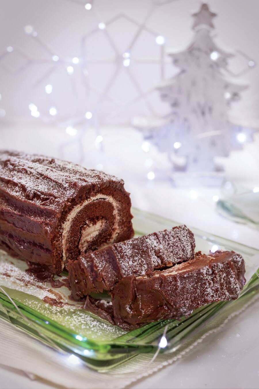 Gluten-Free Chocolate Yule Log