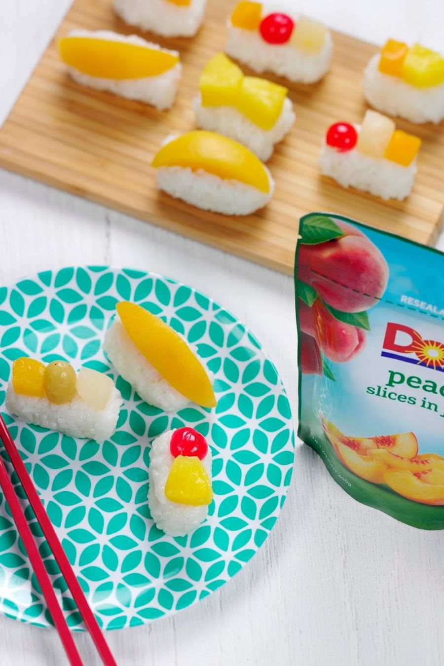 How To Make Kids’ Fruit Sushi