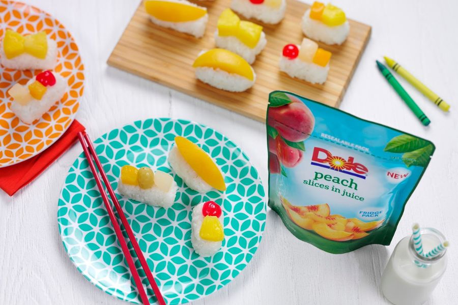 How To Make Kids’ Fruit Sushi