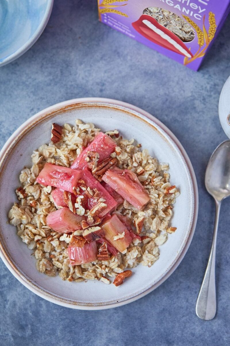 Porridge With Maple Rhubarb And Pecans Recipe