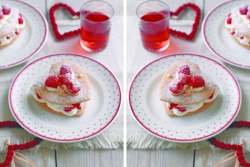 Raspberry And Hazelnut Shortbreads