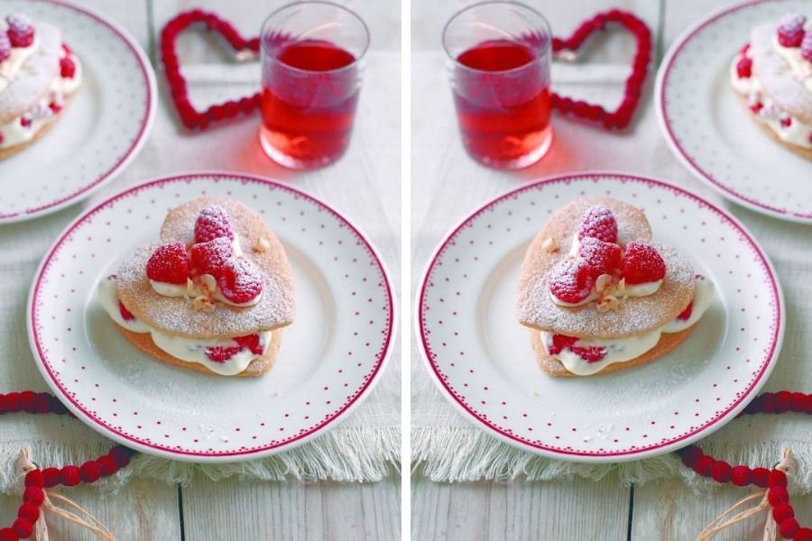 Raspberry And Hazelnut Shortbreads Raspberry And Hazelnut Shortbreads