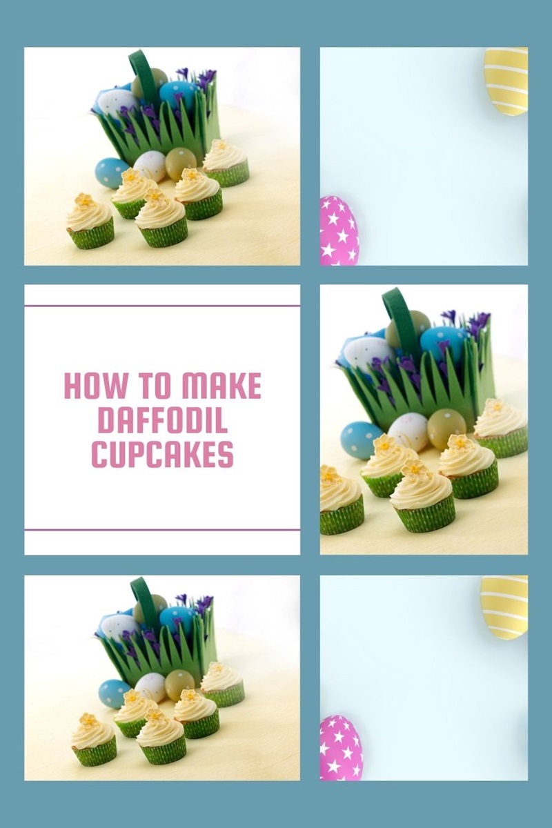 Daffodil Cupcakes 