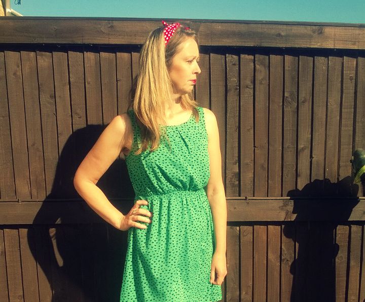 Morning Runs, Coffee And Style. Red Hair Scarf