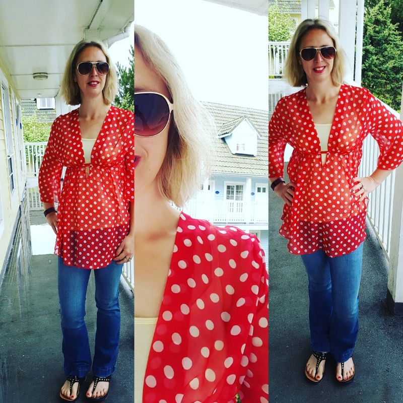 Polka Dots, Rain, Sunglasses And Holidays