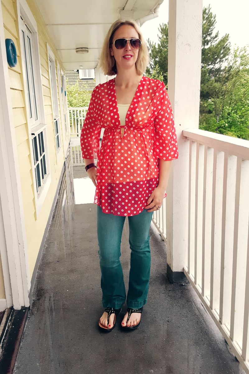 Polka Dots, Rain, Sunglasses And Holidays