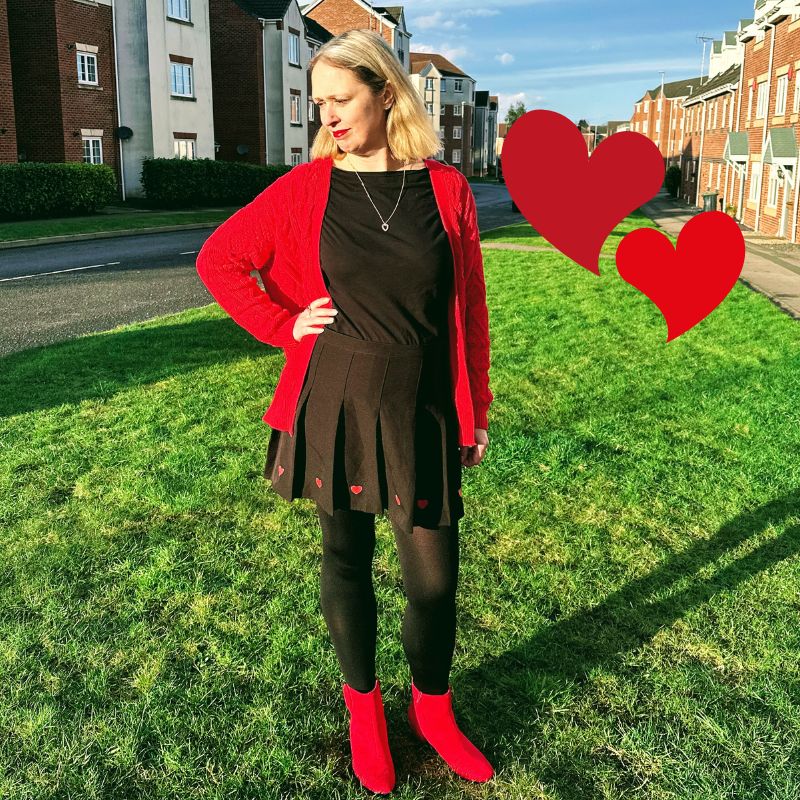 Styling My Red Boots For A Valentine's Day Look