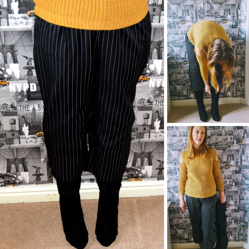 Styling Some Striped Crop Trousers