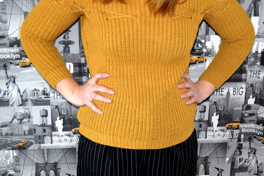 Mustard Jumper 