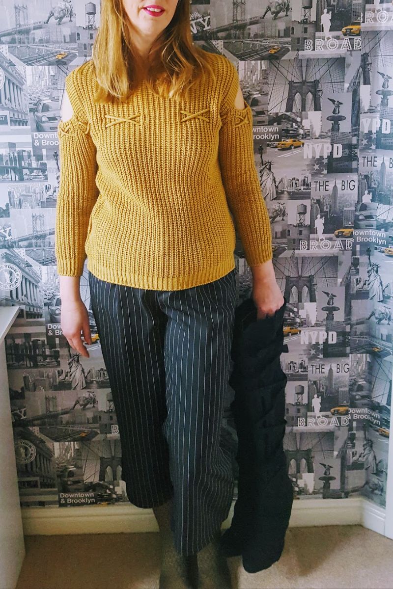 Styling Some Striped Crop Trousers