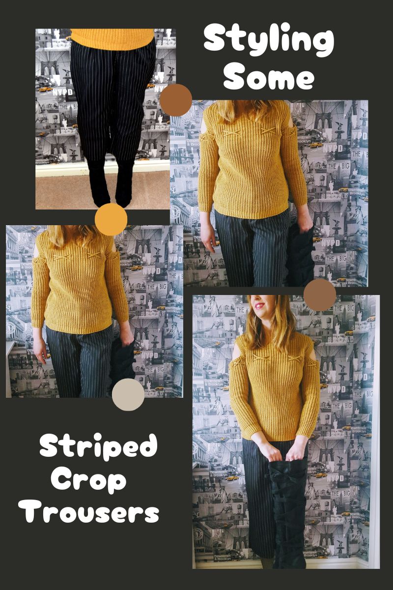 Styling Some Striped Crop Trousers