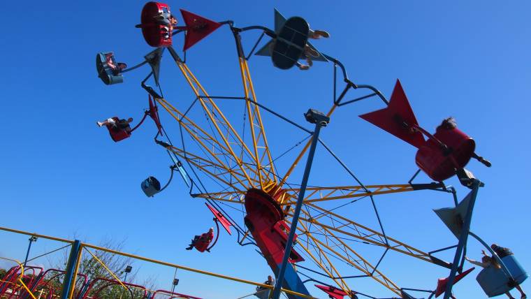 Fairground At Butlins Bognor Regis