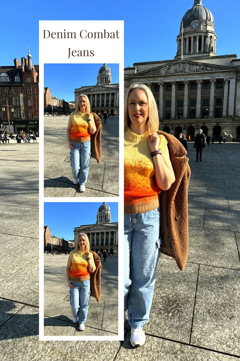 Denim Combat Jeans | What I'm Wearing Lately