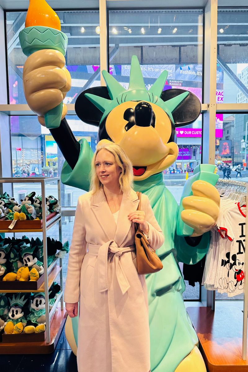 Mickey Mouse In New York Disney Store