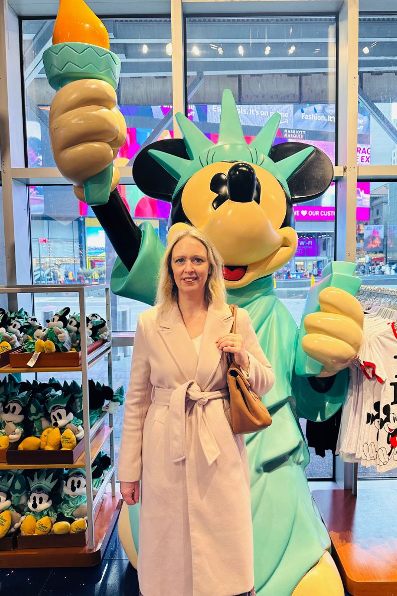 Mickey Mouse In New York Disney Store